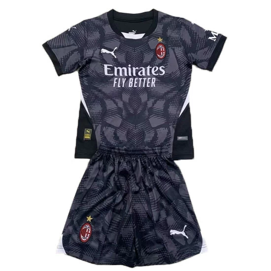 Ninos CAMISETA DE FUTBOL AC Milan 2024 2025 Portero PRIMERA